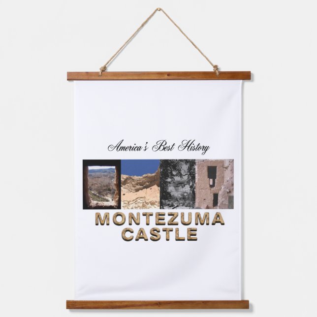 Tapiz Con Marco De Madera ABH Montezuma Castle (Anverso)