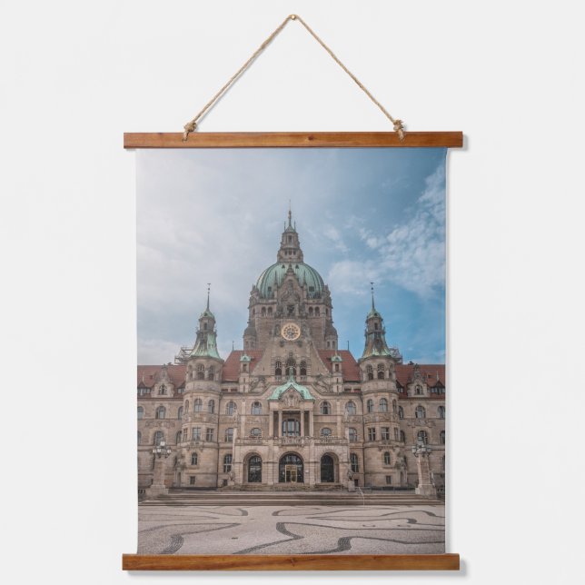 Tapiz Con Marco De Madera Alemania de Hannover (Anverso)