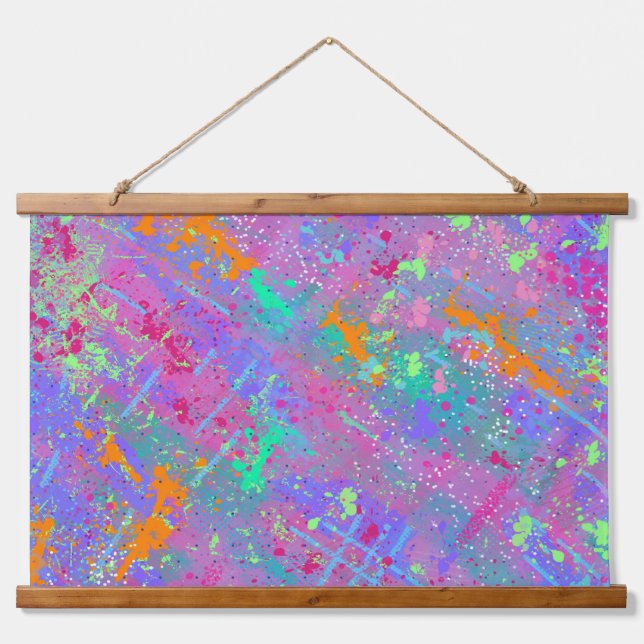 Tapiz Con Marco De Madera Amor a Diario basura (Anverso )