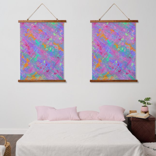 Tapiz Con Marco De Madera Amor a Diario basura (Dormitorio)