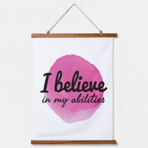 Tapiz Con Marco De Madera amor propio palabras inspiradoras para la aceptaci