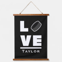 Amor Y Hockey Sobre Hielo En Vivo Nombre Personali