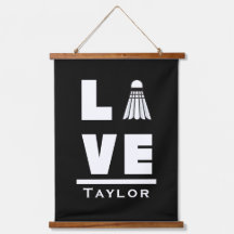 Amor Y Vida De Los Deportistas De Badminton Nombre