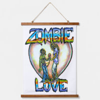 "Amor zombi" Arte de Rebecca O'Donnell