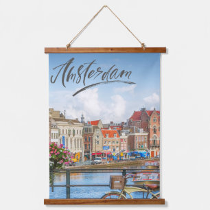 Tapiz Con Marco De Madera Ámsterdam