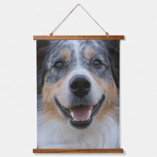 Tapiz Con Marco De Madera Añadir Personalizar de fotografía Mascota