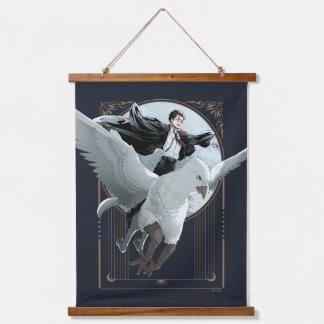Tapiz Con Marco De Madera Animación HARRY POTTER™ Vuelo con Buckbeak