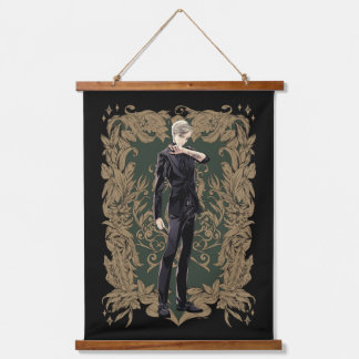 Tapiz Con Marco De Madera Anime Draco Malfoy Ornate Frame
