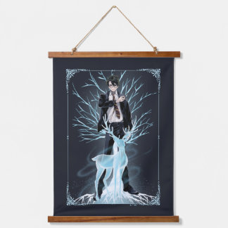 Tapiz Con Marco De Madera Anime HARRY POTTER™ Stag Patrono