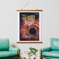 Anuncio de película de terror sobre ciencia ficció