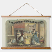 Anuncio Vintage Para Lavadora Doméstica Y Trabajad