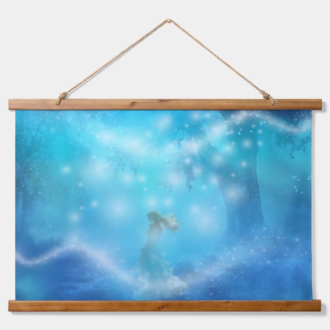 Tapiz Con Marco De Madera Apariciones  (Anverso )