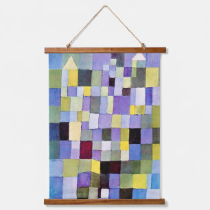 Tapiz Con Marco De Madera Arquitectura, Paul Klee