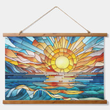Arte de mosaico de Ocean Sunset