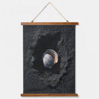 Arte de pared de luna portal cósmico oscuro