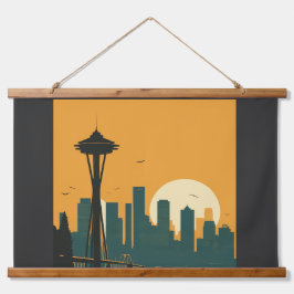 TAPIZ CON MARCO DE MADERA ASIENTO Nº 1