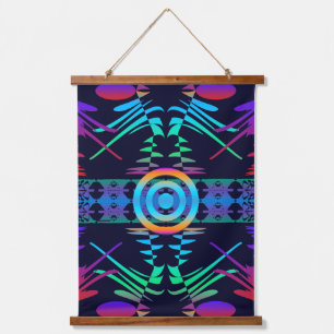 Tapiz Con Marco De Madera Attentive Eye to all Trends