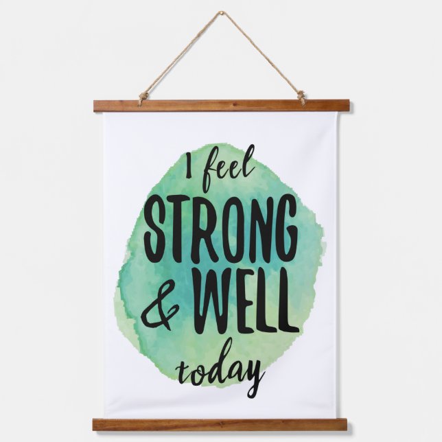 Tapiz Con Marco De Madera autoaceptación palabras inspiradoras (Anverso)