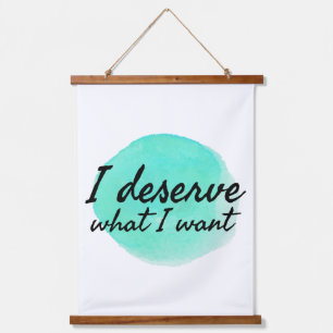 Tapiz Con Marco De Madera autoamor, mensajes motivacionales para el autocuid