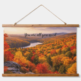 Tapiz Con Marco De Madera Autumn Landscape Wall Tapestry Gift
