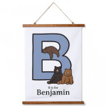 B es para... poster de cartas personalizado