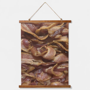 Tapiz Con Marco De Madera Bacon
