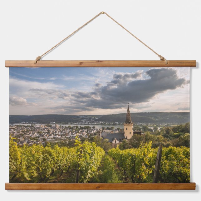 Tapiz Con Marco De Madera Bad Hönningen (Anverso )