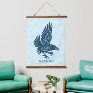 Tapiz Con Marco De Madera Baile Blue Raven