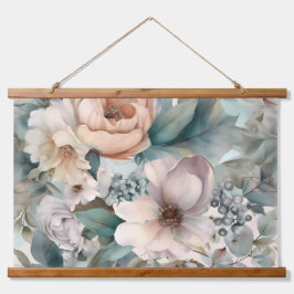 Tapiz Con Marco De Madera Ballet Bridal Botánico de Rubefacción