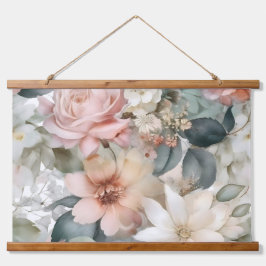 Tapiz Con Marco De Madera Ballet Bridal Botánico de Rubefacción