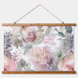 Tapiz Con Marco De Madera Ballet Bridal Botánico de Rubefacción