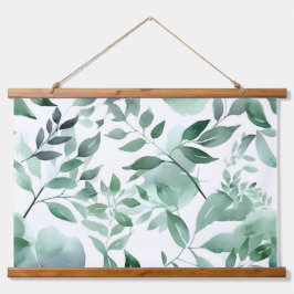 Tapiz Con Marco De Madera Ballet Evergreen encantado Botánico