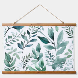 Tapiz Con Marco De Madera Ballet Evergreen encantado Botánico