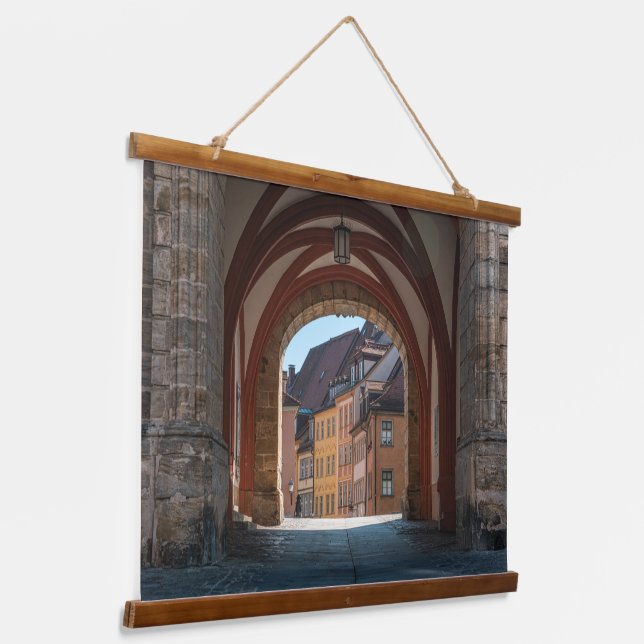 Tapiz Con Marco De Madera Bamberg Alemania (Angular)