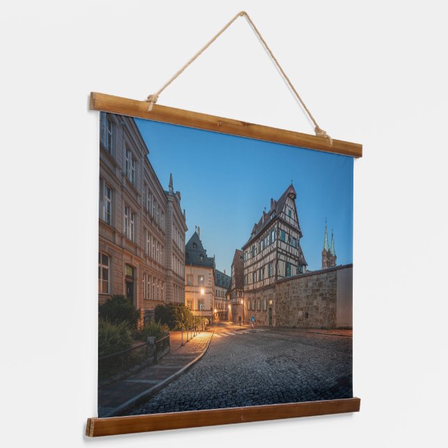 Tapiz Con Marco De Madera Bamberg Alemania (Angular)