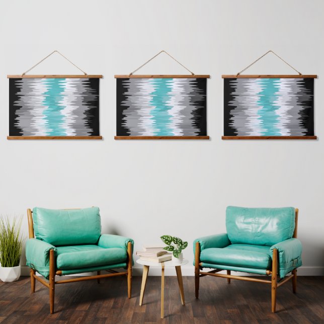Tapiz Con Marco De Madera Bandera de Orgullo Libramasculino Boho Funky Ondul (Sala de estar)
