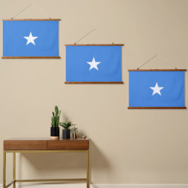 Tapiz Con Marco De Madera Bandera de Somalia