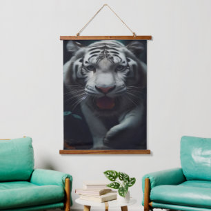 Tapiz Con Marco De Madera Bangle Kitty Tapestry