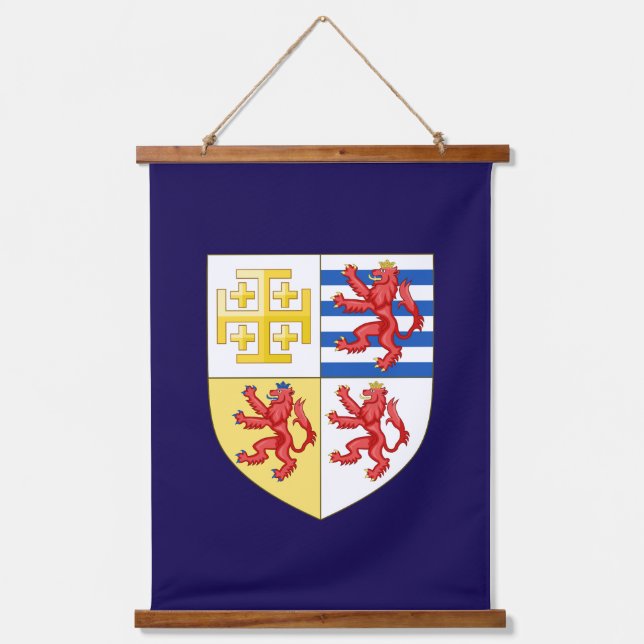 Tapiz Con Marco De Madera Banner de pared (Anverso)