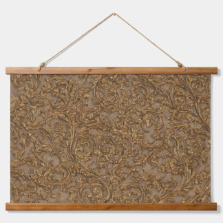 Tapiz Con Marco De Madera Barroco dorado A