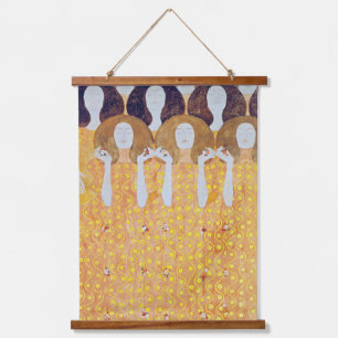 Tapiz Con Marco De Madera Beethoven Frieze (detalle), Gustav Klimt