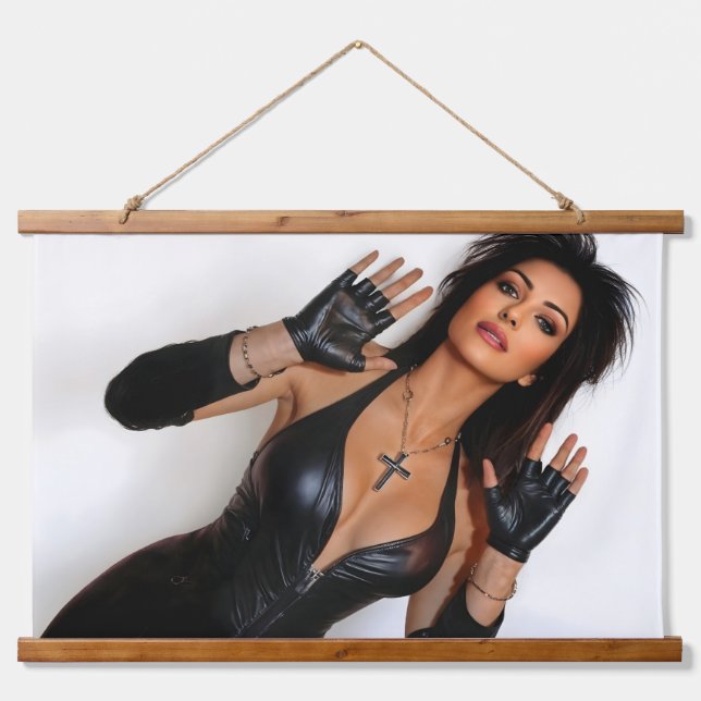 Tapiz Con Marco De Madera Behold tapestry (Anverso )