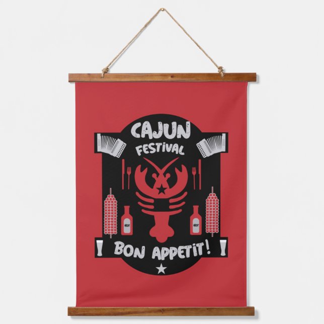Tapiz Con Marco De Madera Best Cajun Cooks    (Anverso)