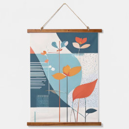 Tapiz Con Marco De Madera Bloom mínimo