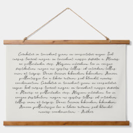 Tapiz Con Marco De Madera Boda de poema de citas personalizadas promete