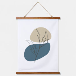 Tapiz Con Marco De Madera Boho Art