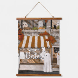 Tapiz Con Marco De Madera Boo Bakery