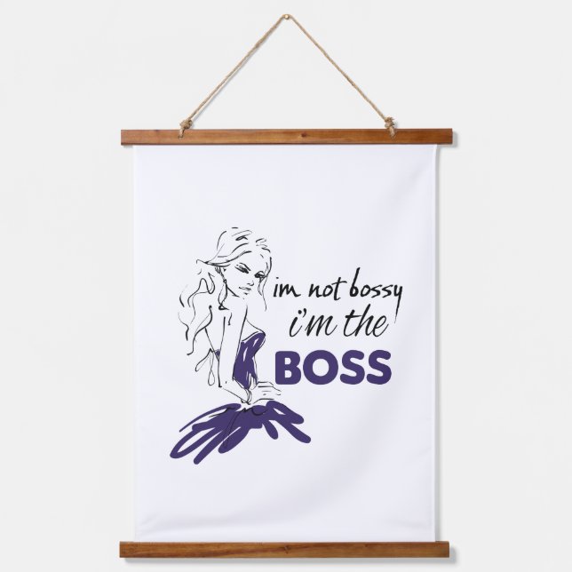 Tapiz Con Marco De Madera Bossy (Anverso)