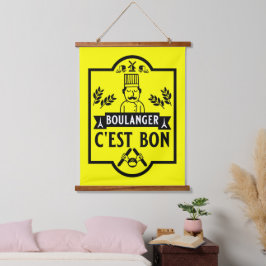 Tapiz Con Marco De Madera Bread