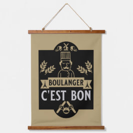 Tapiz Con Marco De Madera Bread